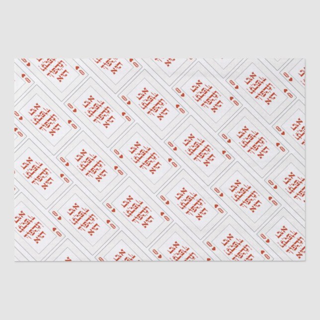 Papier Mousseline Hébreu personnalisé Venachafoch-hu Purim Mishloach (Recto)