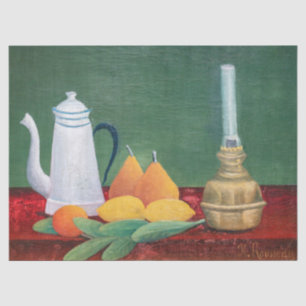 Papier Mousseline Henri Rousseau - Nature morte à la cafetière