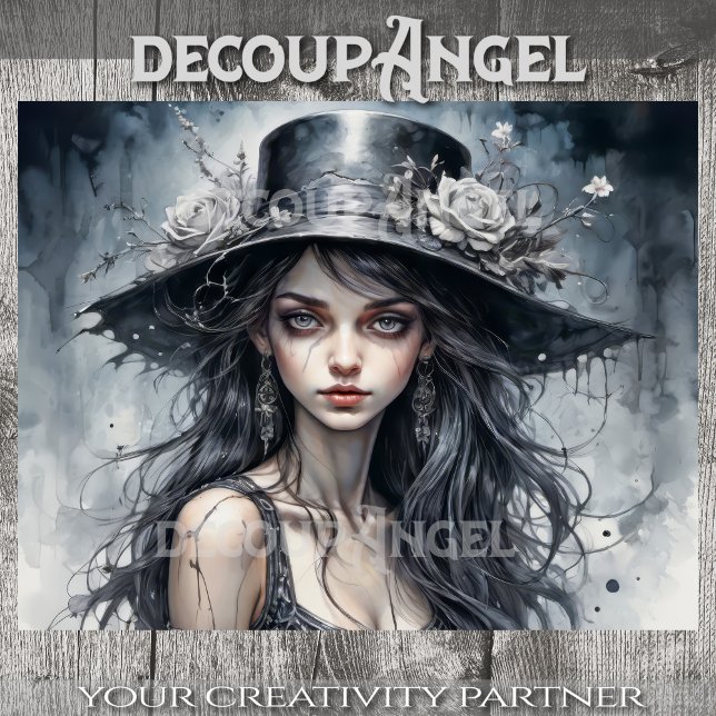 Papier Mousseline Heure de sortie - Découpage - (Créateur téléchargé)