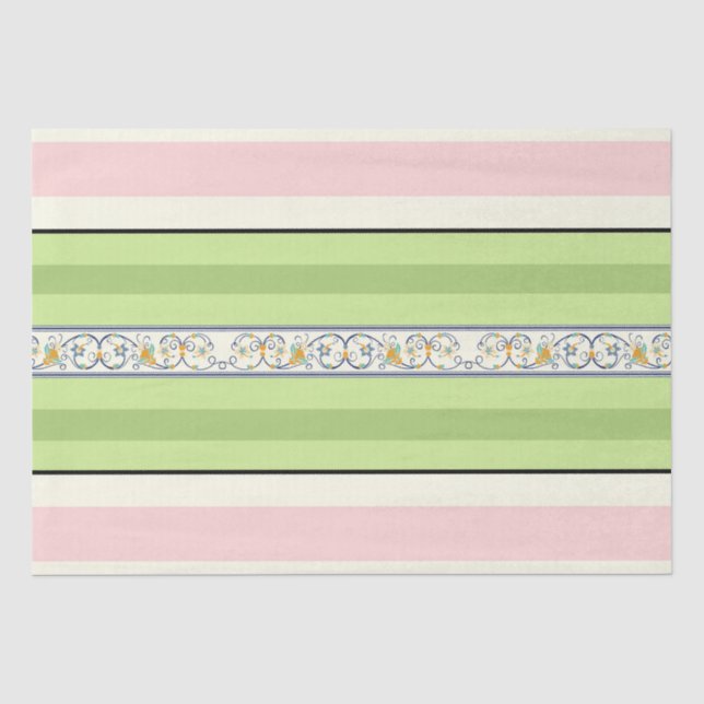Papier Mousseline Heure du printemps (Recto)