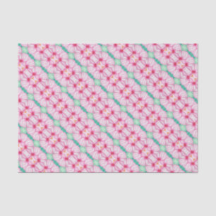 Papier Mousseline Hippie colorée Chic Motif Abstrait