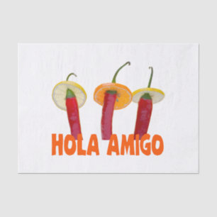 Papier Mousseline Hola Amigo