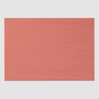 Papier Mousseline holly de Noël rétro - floral rouge vif