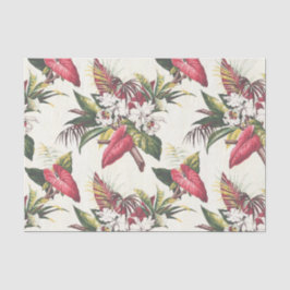 Papier Mousseline Hollywood tropical
