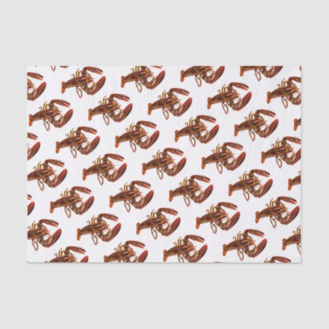 Papier Mousseline Homard (Recto)