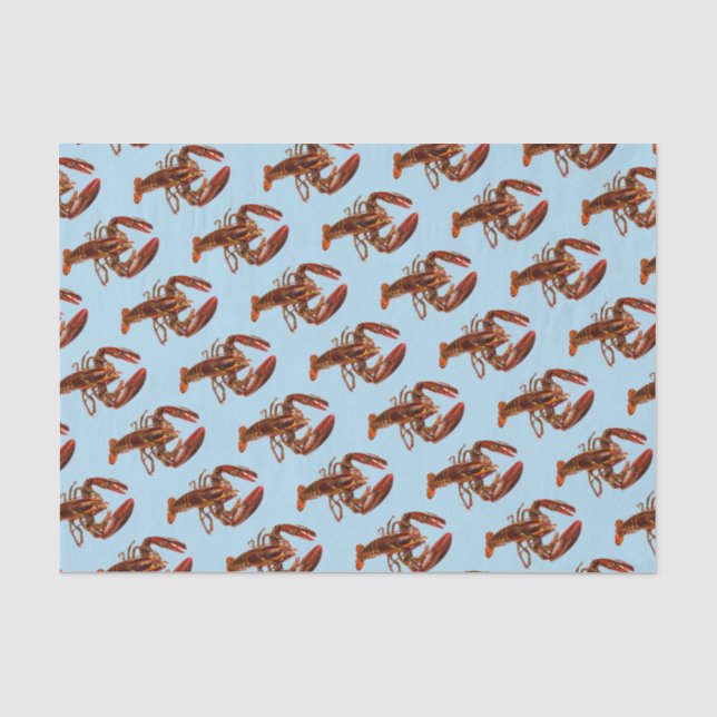 Papier Mousseline Homard (Recto)