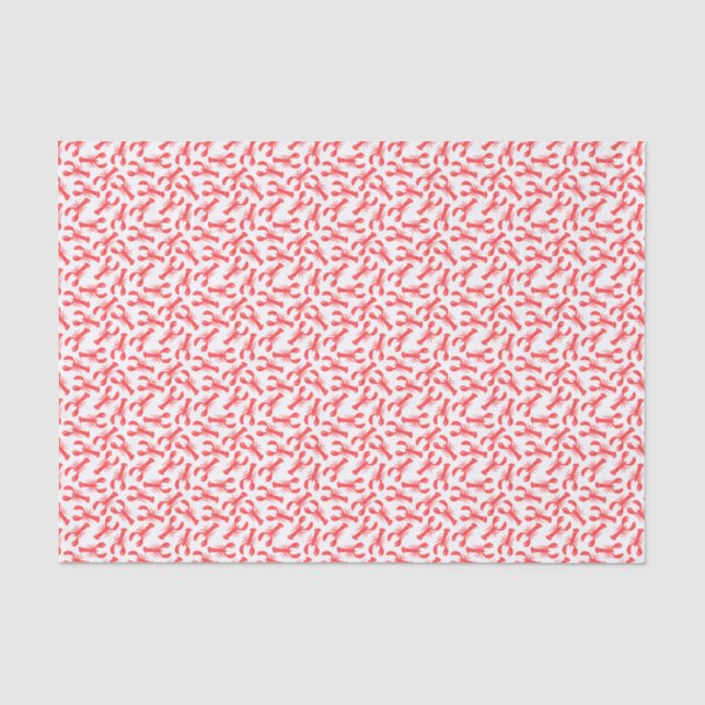 Papier Mousseline Homards (Recto)