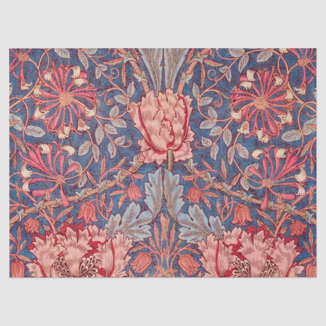 Papier Mousseline Honeysuckle, Wallpaper de William Morris (Recto)