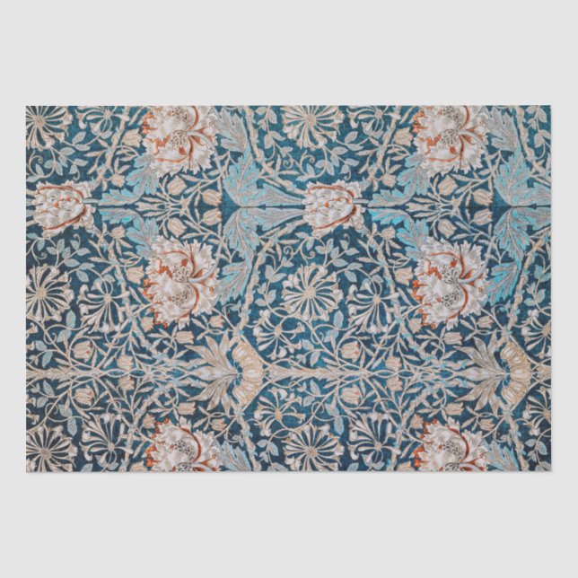 Papier Mousseline Honeysuckle, William Morris (Recto)