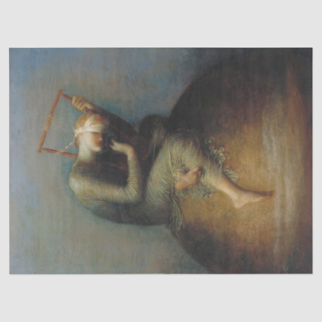 Papier Mousseline Hope (par George Frederick Watts) (Recto)