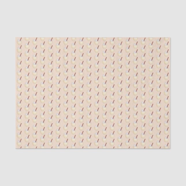 Papier Mousseline Horchata Orxata Mexican Spanish Beverage Drink (Recto)