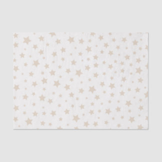 PAPIER MOUSSELINE HORS BLANC ET TONS NEUTRES DES ÉTOILES