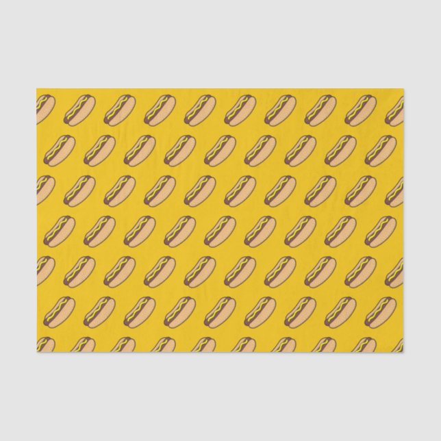 Papier Mousseline Hotdog (Recto)