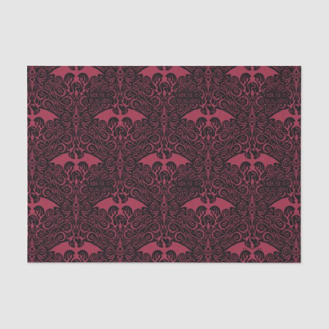 Papier Mousseline HOUSE of the Dragon | Dragon Filigree (Recto)