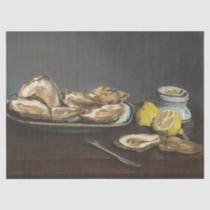 Papier Mousseline Huîtres (par Edouard Manet)