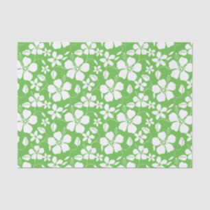 PAPIER MOUSSELINE HULA HAÏIENNE (HIBISCUS) LIME