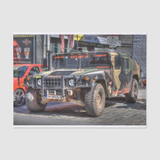 Papier Mousseline Hummer H1 (Recto)