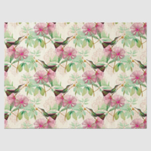Papier Mousseline Humming Birds Series Design Dix-neuf