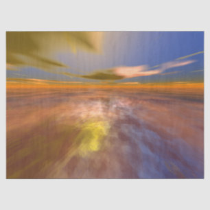 Papier Mousseline HYPERION WORLD, ALIEN SEASCAPE SKY, NUAGES Sci-Fi