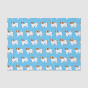Papier Mousseline Illustration de dessin pour chien de Papillon
