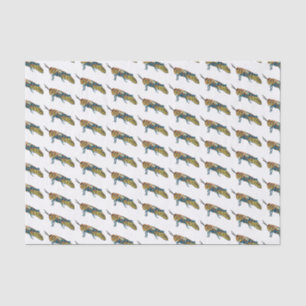 Papier Mousseline Illustration de la caricature de la sauterelle en
