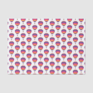 Papier Mousseline Illustration de la montgolfière