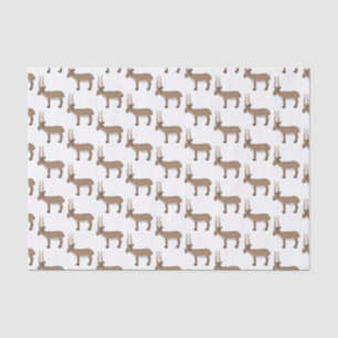 Papier Mousseline Illustration de l'antilope de Saiga