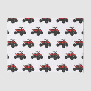 Papier Mousseline Illustration de Quad bike atv