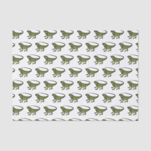 Papier Mousseline Illustration d'Iguana