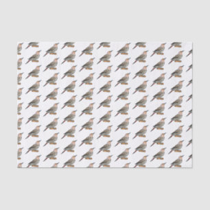 Papier Mousseline Illustration d'oiseau de scintillement du Nord