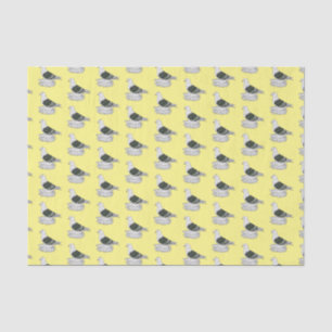 Papier Mousseline Illustration du pigeon pigeon du Bouclier de Saxon