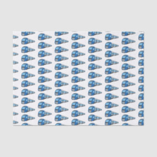 Papier Mousseline Illustration d'un train électrique