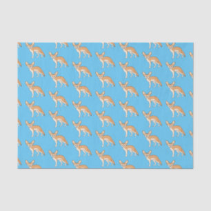 Papier Mousseline Illustration Fennec fox