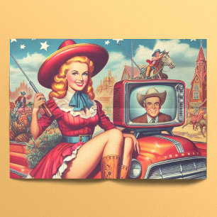 Papier Mousseline Illustration vintage de la prise en main par pays