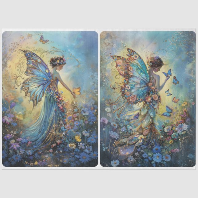 Papier Mousseline Imaginaire Fairy (Recto)