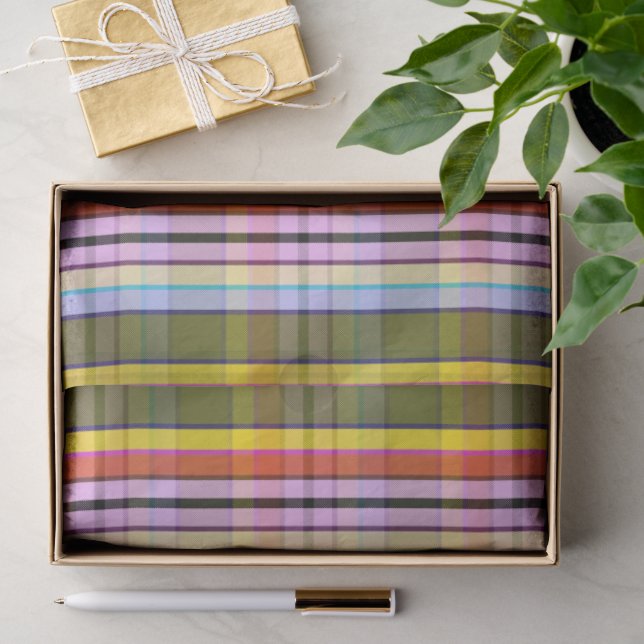 Papier Mousseline Imaginaire Humeur Plaid LD (Cadeau)