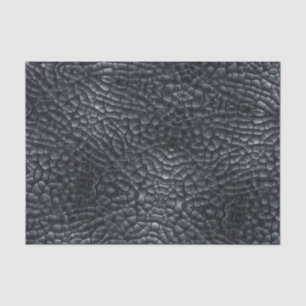 Papier Mousseline Imaginaire noir de peau de reptile/dinosaure
