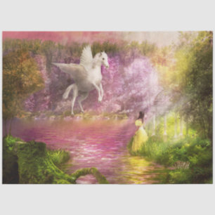 Papier Mousseline Imaginaire - Pegasus - Le jardin enchanté