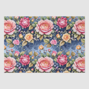 Papier Mousseline Imaginaire Rose coloré