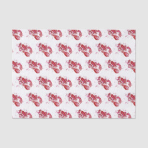Papier Mousseline Impression de homard