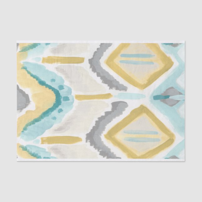 Papier Mousseline Impression textile II (Recto)