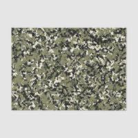 Imprimé de motif camouflage vert noir cool
