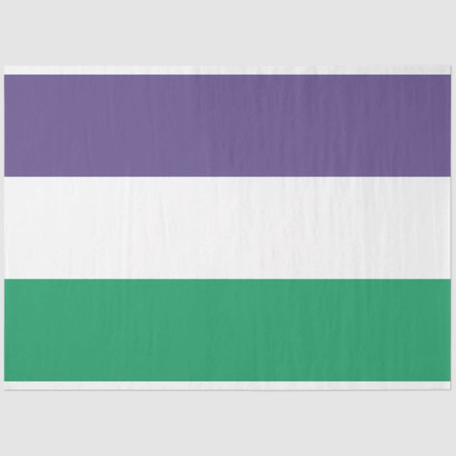 Papier Mousseline Indicateur Suffragette (Recto)