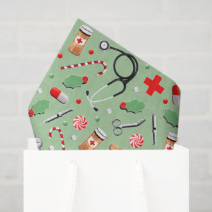 Papier Mousseline Infirmière Holiday