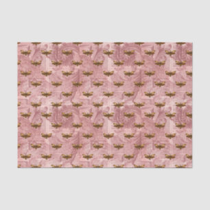 Papier Mousseline Insecte vintage