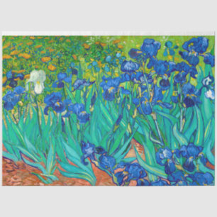 Papier Mousseline Irises, Vincent van Gogh