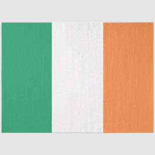 Papier Mousseline Irlande National Flag, standard irlandais, bannièr