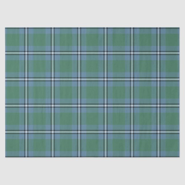 Papier Mousseline Irvine de tartan de tambour (Recto)