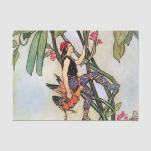 Papier Mousseline « Jack et le Haricot magique » par Warwick Goble