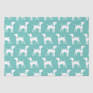 Papier Mousseline Jack Russell Terrier Chien Chien Puppy